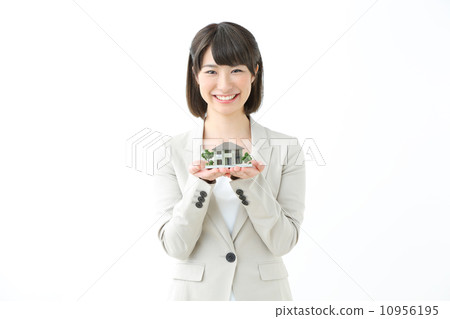 房子模型·女商人 10956195