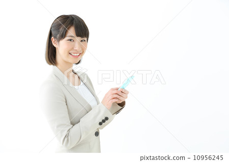 智能手機業務女人 智能手機業務女人 10956245