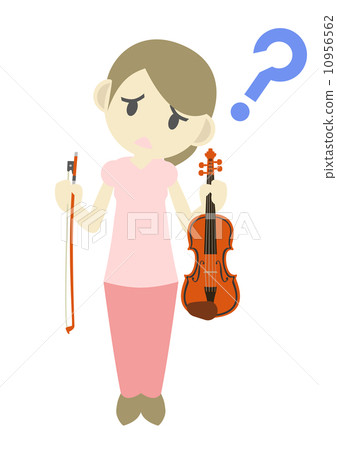 Women questioning violin Women questioning violin 10956562