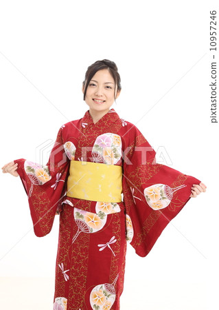 浴衣的女人 浴衣的女人 10957246