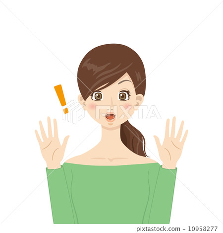 年輕的女士(手勢系列) 年輕的女士(手勢系列) 10958277