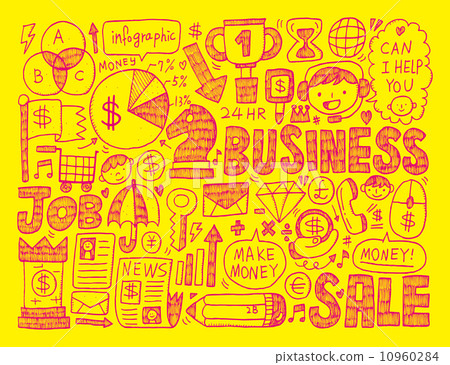 doodle business element doodle business element 10960284