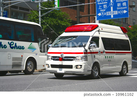 救護車駕駛場景 救護車駕駛場景 10961102