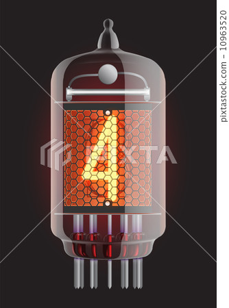 Nixie radio tube. 10963520