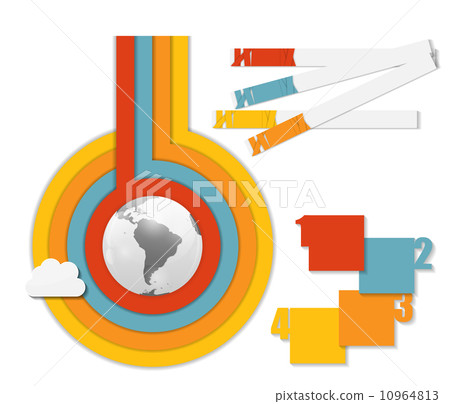 Infographic Templates for Business Vector Illustration. EPS10 10964813