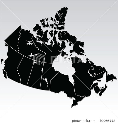 Map Of Canada 10966558