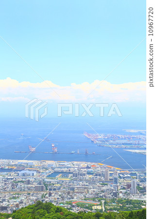 Kobe Mountain viewing landscape Kobe Mountain viewing landscape 10967720