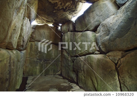 Stone theater mound tomb stones room 10968320