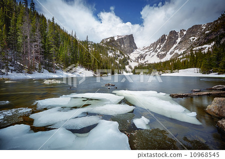 Dream Lake at the Rocky Mountain National Park Dream Lake at the Rocky Mountain National Park 10968545