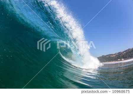 Inside Ocean Wave Swimming Inside Ocean Wave Swimming 10968675