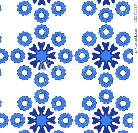 Lace floral colorful ethnic ornament pattern - Stock Illustration ...