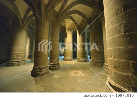 Mont-Saint-Michel (chapel of the pillar) Mont-Saint-Michel (chapel of the pillar) 10973010
