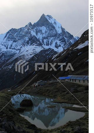 Machapuchare and Reflection Machapuchare and Reflection 10973517