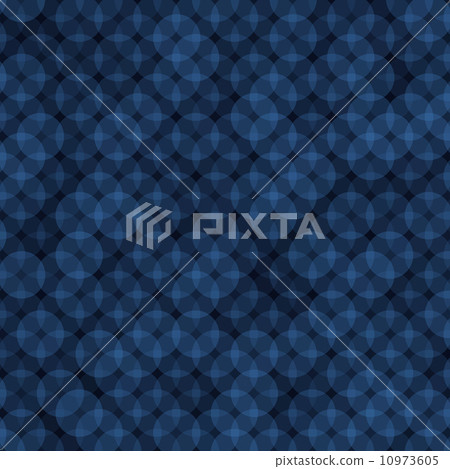 Dark Blue Ring Abstract Background. Vector 10973605