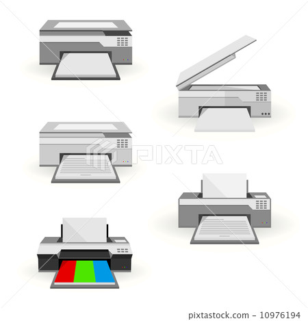 Flat illustration of peripheral Flat illustration of peripheral 10976194