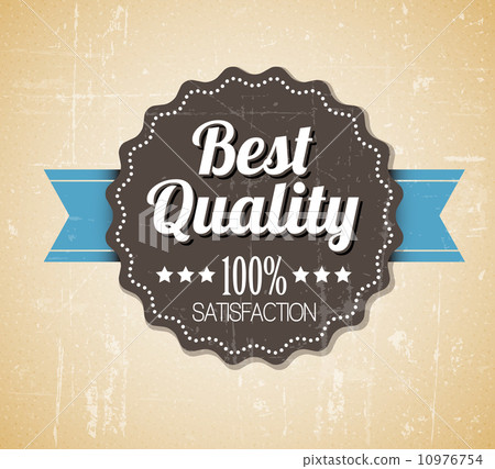 Old vector round retro vintage grunge label Old vector round retro vintage grunge label 10976754