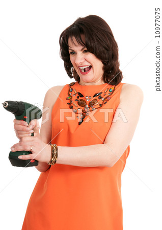 woman with screwdriver 10977075