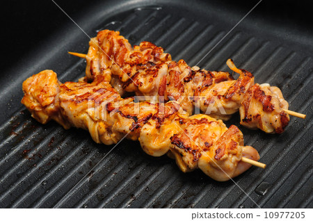 chicken shish kebab on skewers chicken shish kebab on skewers 10977205