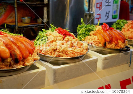 韓國首爾廣闊市場塔拉納比亞 10978264