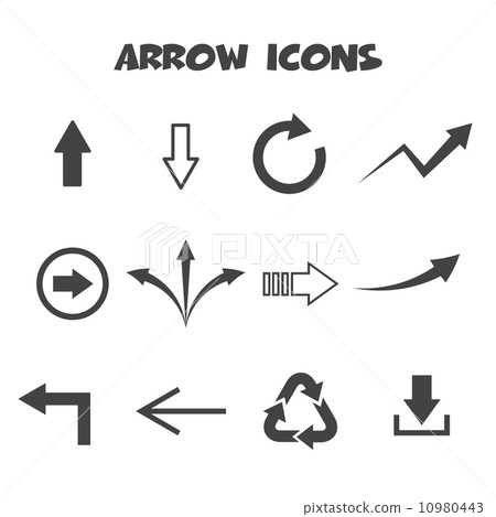 arrow icons 10980443