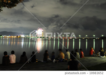 Fireworks and Seta River 10981652