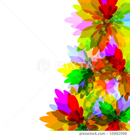 Motley flower background 10982098