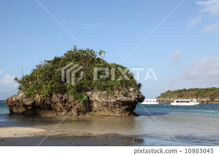 Scenery of Ishigakijima Kawahira Bay 10983045