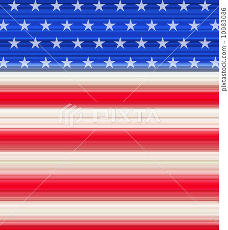 Abstract American Flag for Independence Day Abstract American Flag for Independence Day 10983086