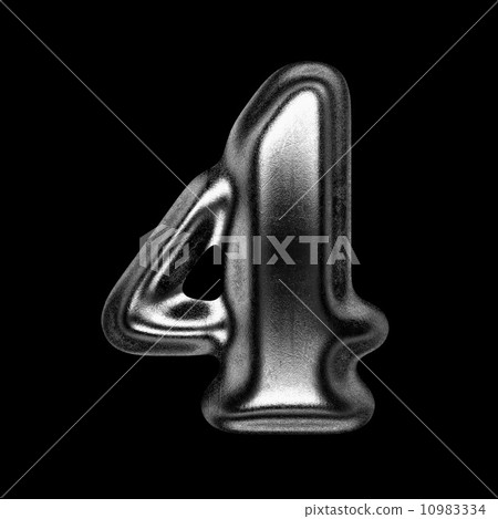 metal figure on black background - Stock Illustration [10983334] - PIXTA