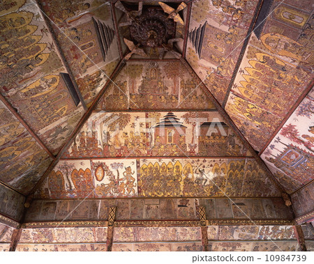 Celestial painting of Kurta Gossa of the Sumarapura Royal Palace Celestial painting of Kurta Gossa of the Sumarapura Royal Palace 10984739
