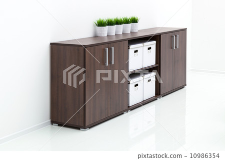 wooden cabinet 10986354