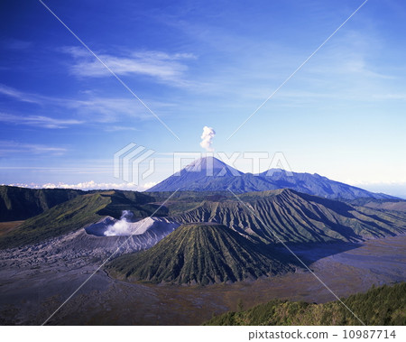 Bromo Mountain and Smel Mountain 10987714