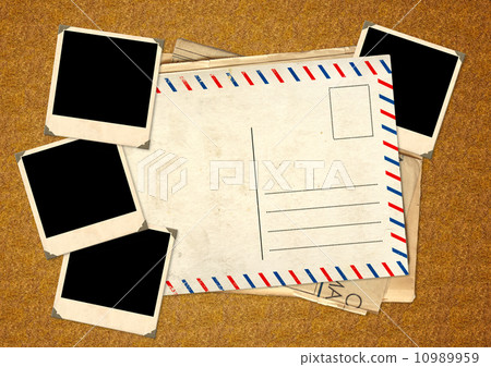 Retro photos and old post card Retro photos and old post card 10989959