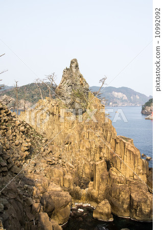 裝甲岩的景色,沖之島町的天然紀念物 裝甲岩的景色,沖之島町的天然紀念物 10992092