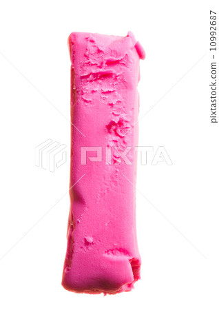 Modelling clay isolated on white Modelling clay isolated on white 10992687