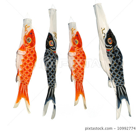 Carp flag in Japan 10992774