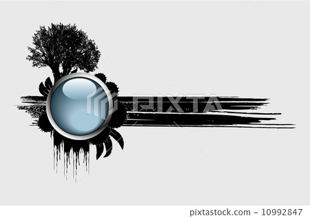 Vector background with glossy button Vector background with glossy button 10992847