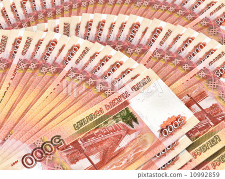 Russian currency 10992859