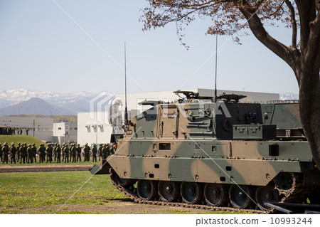 地面自衛隊90型坦克收集車 10993244