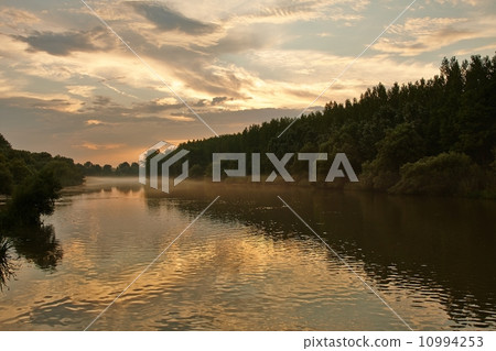 River Sunset 10994253
