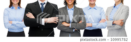 friendly international business team or group 10995782