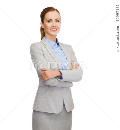 smiling businesswoman smiling businesswoman 10997181