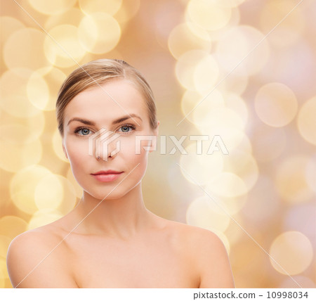 face and shoulders of young woman 10998034
