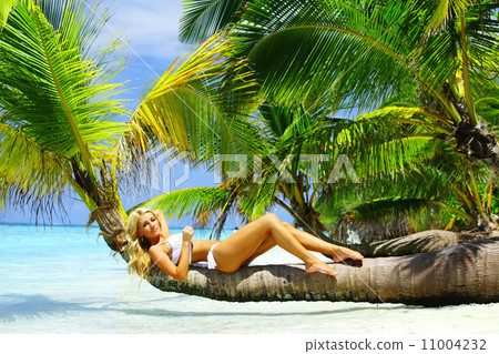 woman on palm 11004232