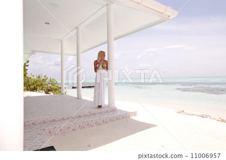 tropic woman on the veranda tropic woman on the veranda 11006957