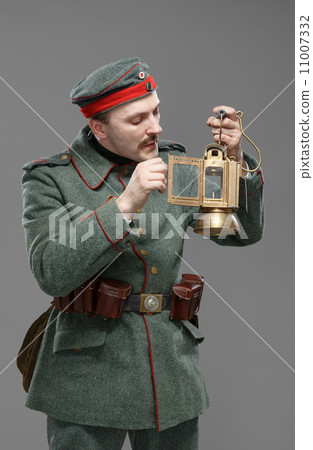 German infantryman during the first world war. 11007332