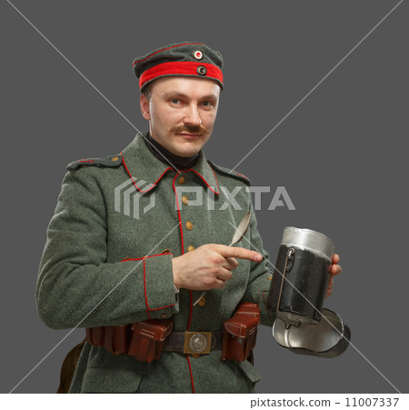 German infantryman during the first world war. German infantryman during the first world war. 11007337