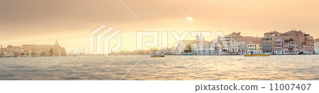 View of Grand canal and laguna in Venice View of Grand canal and laguna in Venice 11007407