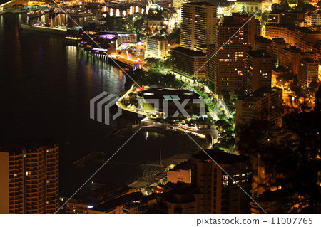 Monte Carlo night scene 11007765