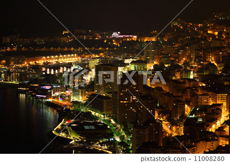 Monte Carlo night scene 11008280